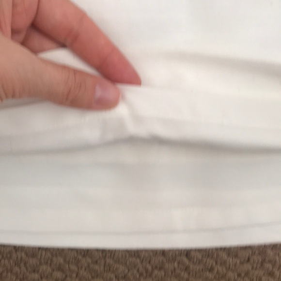 WHITE SKIRT WITH LACE DETAILS - Picture 4 of 4